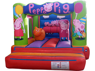 Imagen de castillo hinchable Pepa Pig