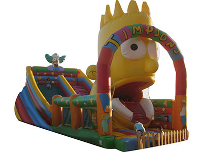 Inflatable guzzler Simpsons image