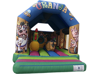 Bouncy castle Farm. 