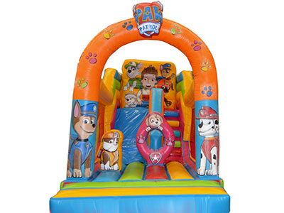 Inflatable slide Paw Patrol rental in Malaga. Medidad: 4 x 6 x 3,5 m high. Ref.: 41 Inflatable slide Paw Patrol image