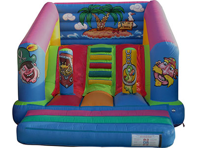 Inflatable slide Pirata rental in Malaga. Measures: 5 x 6,5 m. Ref.: 43 Inflatable slide Pirata image